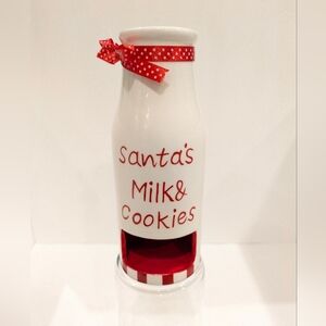 Santa's milk and cookies combo mug